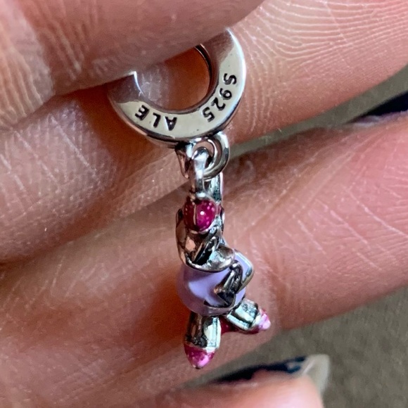 NWOT Disney Daisy Duck Dangle Charm Sterling Silver 925 - Picture 11 of 11